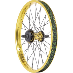 Rueda trasera Salt Everest 20" Freecoaster BMX (Oro|Volante a la derecha)