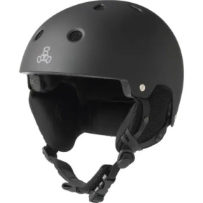 Casco de nieve Triple Eight Brainsaver (XS-S|Negro)