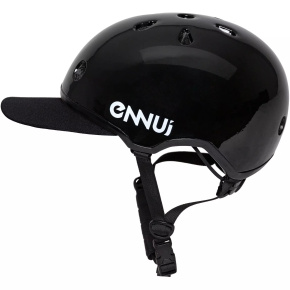 Casco Ennui Elite Negro Con Pico