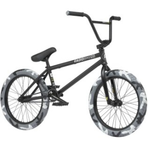 Radio Darko 20" 2022 Freestyle BMX Bike (21"|Matt Black)