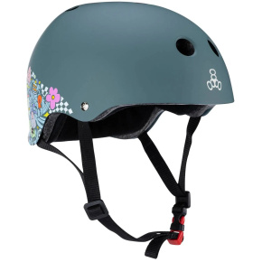 Casco de skate Triple Eight Lizzie Armanto Sweatsaver (S-M|Gris)