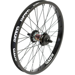 Colony Pintour 20" Macho Freecoaster BMX Rueda Trasera (Negro/Arco iris|Volante a la izquierda)