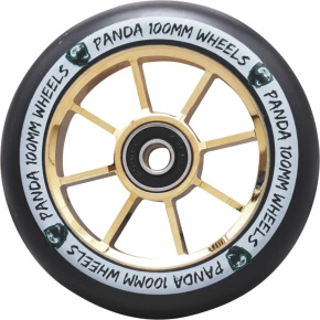 Llanta Panda Spoked V2 100mm Oro Cromado