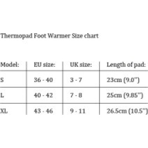 Calentador de piernas Thermopad (S)