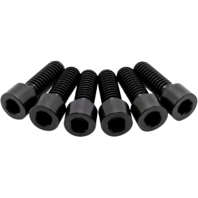 TLC Profile/Madera Titanio BMX Stem Bolts (Negro)