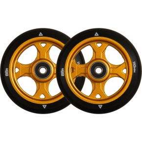 Paquete de 2 ruedas de patinete góticas Trynyty (110 mm | dorado)