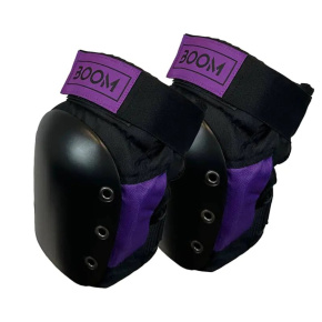 Rodilleras Boom Solid S Violeta