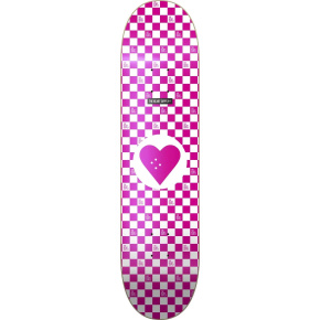 Patineta con logotipo redondo Heart Supply (7.75"|Cheques)