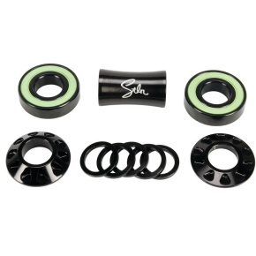 Pedalier Stolen Revolver Mid BMX (19 mm|Negro)