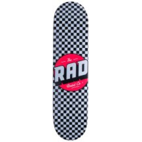 Patineta RAD Checker (8"|Negro/Blanco)