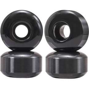 Juego de 4 ruedas de skate Essentials negras (52 mm | 99 A)