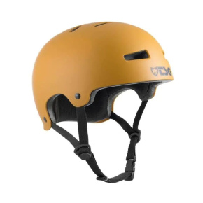 Casco TSG Evolution Solid Color Ocre Amarillo Satinado S/M