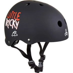 Casco infantil Triple Eight Little Tricky (Negro)