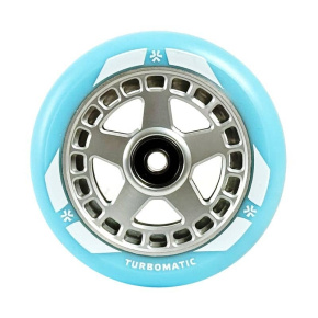 Rueda Scooter Union Turbomatic V2 Pro 110mm Azul/Plata