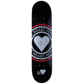 Heart Supply Insignia Patineta (8"|Negro)