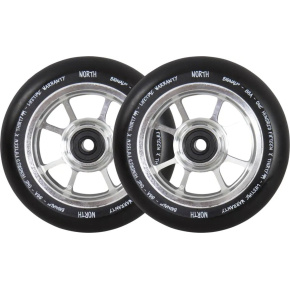 North Signal Scooter Ruedas 2-Set (30mm|Plata)