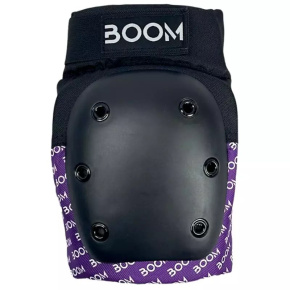 Rodilleras Boom Basic XS moradas