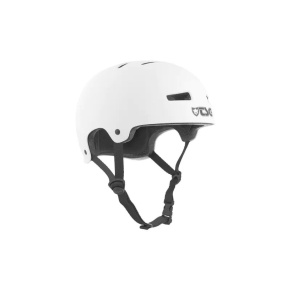 Casco TSG Evolution Color Sólido S/M Blanco Satinado