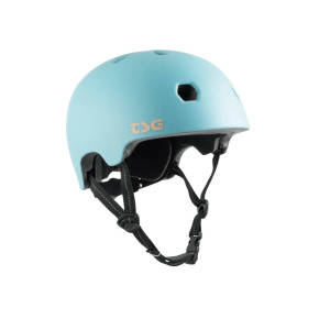 Casco TSG Meta Solid Color Tint Azul Satinado S/M