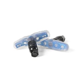 Pastillas de freno Salt Plus Propeller BMX (transparentes/cian)