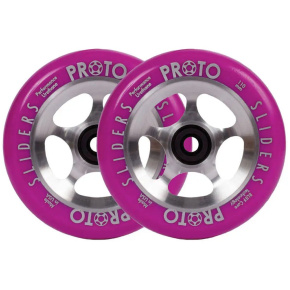 Ruedas Proto Sliders Starbright Purple On Raw 2pcs