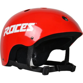 Casco de patinaje ajustable Roces (S|Rojo)