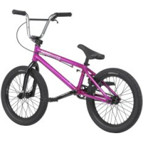 Radio Saiko 18" 2022 Freestyle BMX Bike (18"|Púrpura metálico)