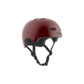 Casco TSG Evolution Color Sólido S/M Satin Oxblood