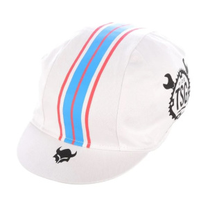 Čepice TSG - bicycle cap toolsnchains white