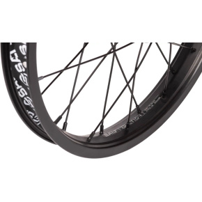 Rueda delantera BMX Salt Rookie de 14" (negra)