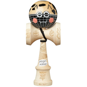 KROM X Jody Barton Zoggy N' Moggy MOG Kendama (Gridball)