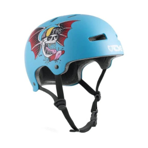 Casco de diseño gráfico TSG Evolution Firecracker L/XL