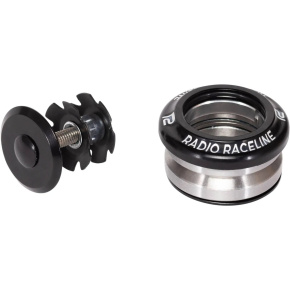 Conjunto de cabeza Radio Raceline BMX (1 1/8"|Negro brillante)