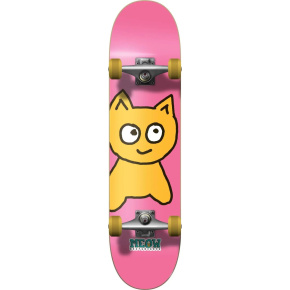 Juego de patinetas Meow Big Cat (8.25"|Rosa/Amarillo)