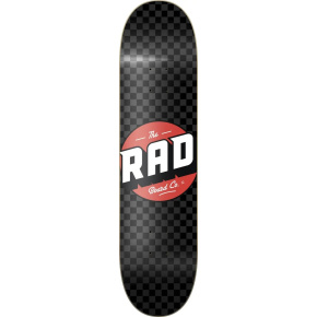 Patineta RAD Checker (8.375"|Negro/Gris)