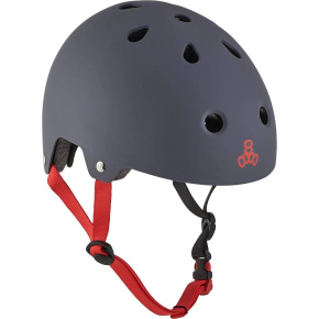 Casco de patinaje Triple Eight Dual Certified (L-XL|Gris)