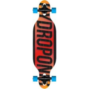 Hydroponic DT Para niños Completo Longboard (31.5"|Naranja degradado/Amarillo)