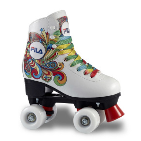 Patines infantiles Fila Quad Bella Blanco