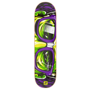 Patineta con gafas hidropónicas (8.5"|Púrpura Rectangular)