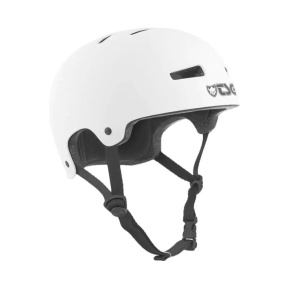 Casco TSG Evolution Solid Color Blanco satinado L/XL