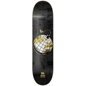 Tabla de skate KFD Premium Bomb (8.375"|Oro)