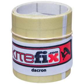 Kitefix Cinta autoadhesiva de dacrón para cometas (amarilla)