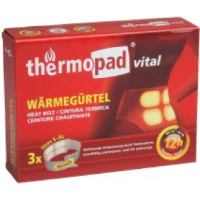 Cinturón calefactor Thermopad 3 uds.