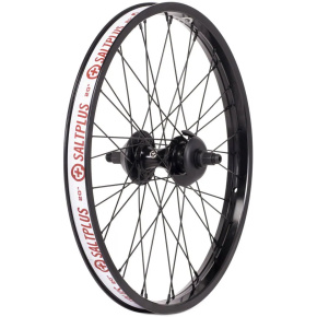 Salt Plus Summit 18" Cassette BMX Rueda trasera (Negro|Volante a la derecha)